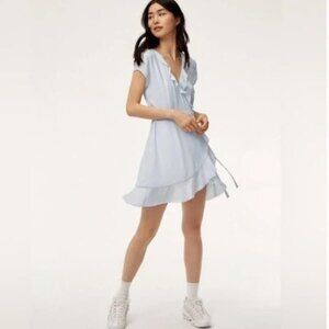 Sunday Best Ruffle Wrap Dress